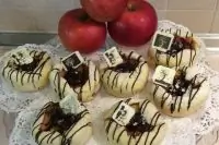 Яблоки в тесте с джемом