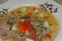 Охотничья похлебка из утки