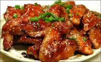 Сладкие куриные крылышки по-корейски