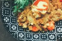 Маш с морковью и луком