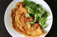 Нутовый омлет