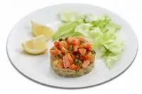 Севиче из лосося и киноа