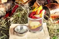 Хрустящие овощные чипсы