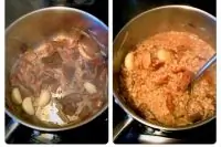 Ризотто из перловой крупы с белыми грибами