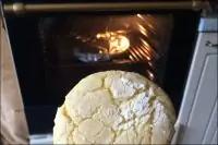 Лимонное печенье с трещинками