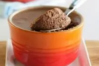 Воздушный мусс с апельсином и горьким шоколадом