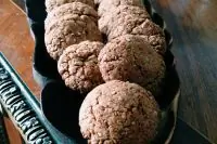 Марокканское печенье гхуриба с кунжутом