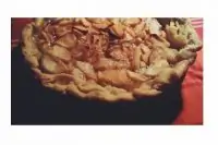 Карамельный яблочно-грушевый пирог