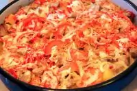 Картошка со свининой с экзотическими нотками