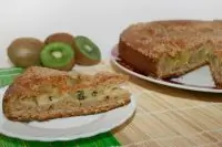 Пирог с киви