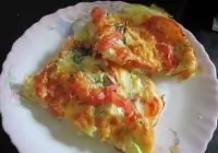 Омлет с овощами «Эдем»