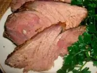 Запеченное мясо с лимонным соком