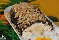 Банан под творожно-шоколадной шубой