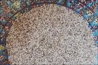 Мини-поп-корн из амаранта с медом и молоком