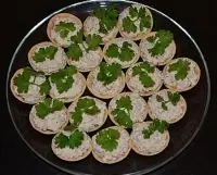 Мусс из креветок и маскарпоне