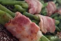 Стручковая фасоль в беконе