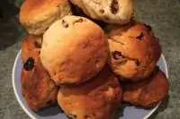 Английские сдобные булочки к чаю при диабете