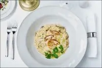 Ризотто с белыми грибами из ресторана BUONO