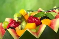 Фруктовое ассорти в арбузе