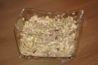 Салат из тунца и яиц