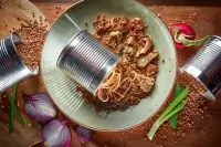 Гречневая каша с вешенками и белыми грибами от ресторана «Тарантино»