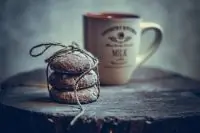 Пряники из горького шоколада