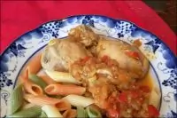 Карри из курицы с овощами