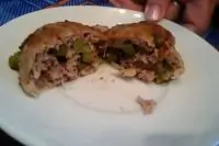 Котлеты с консервированным гороршком