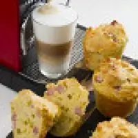 Маффины с ветчиной и сыром