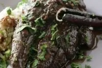 Куриное филе с имбирем и соевым соусом