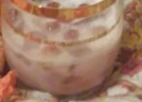 Кумыс с земляничным пюре