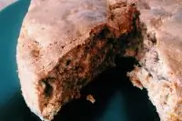 Пирог «Мазурка» с изюмом и грецким орехом