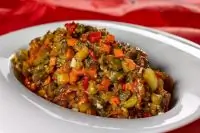 Баклажанная икра свежая