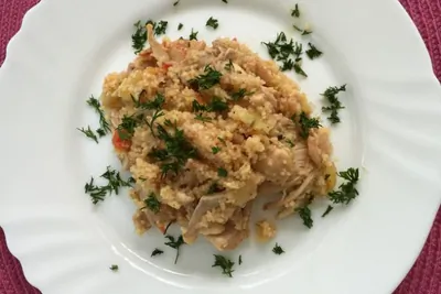 Кускус с курицей
