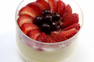 Сливочный мусс в микроволновке