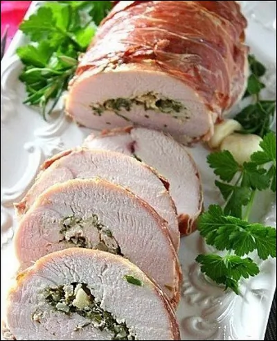 Рулет из индейки