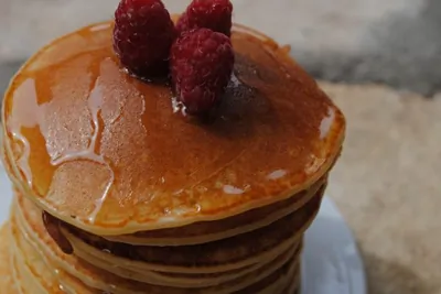 Шоколадные американские блинчики (оладьи)