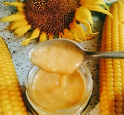 Кукурузный сырный соус