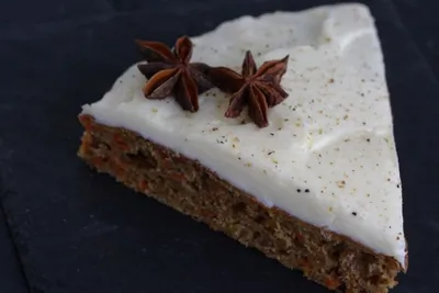 Морковный пирог с лимонным кремом