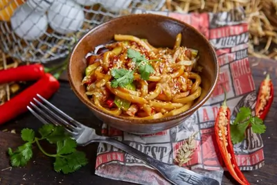 Удон с цыпленком от Chicken Run