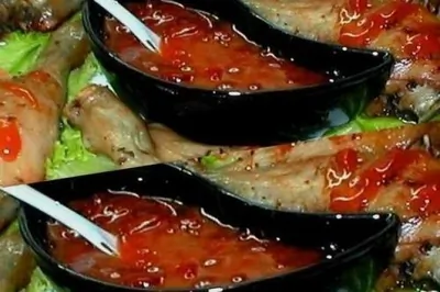 Курица с мармеладным соусом