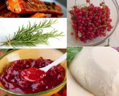 Салат с сыром и запечённой морковью