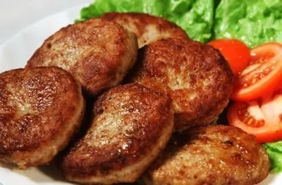 Сочные мясные котлеты без хлеба