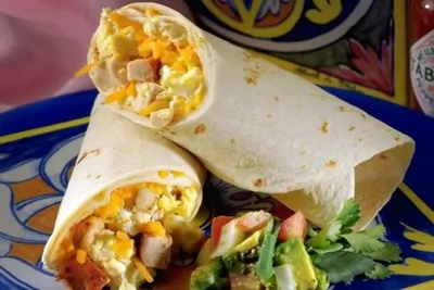 Скрэмбл с тортильей