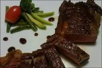 Стейк «Нью-Йорк» с тимьяном