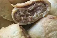 Кабачковые блинчики с печеночным паштетом