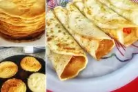 Гречневые панкейки с икрой