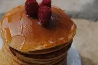 Шоколадные американские блинчики (оладьи)