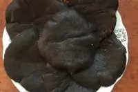 Чёрные оладьи