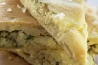 Итальянский хлеб с двумя сырами